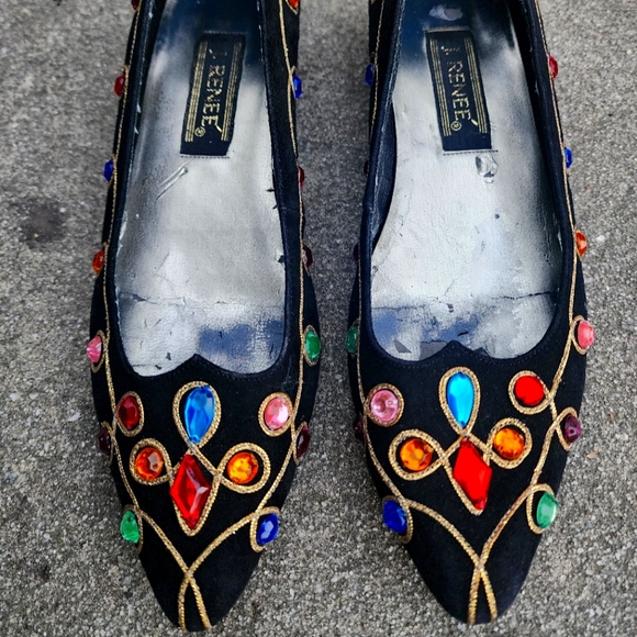 Vintage 80s/90s J. Renee Low Heels - Picture 2 of 7